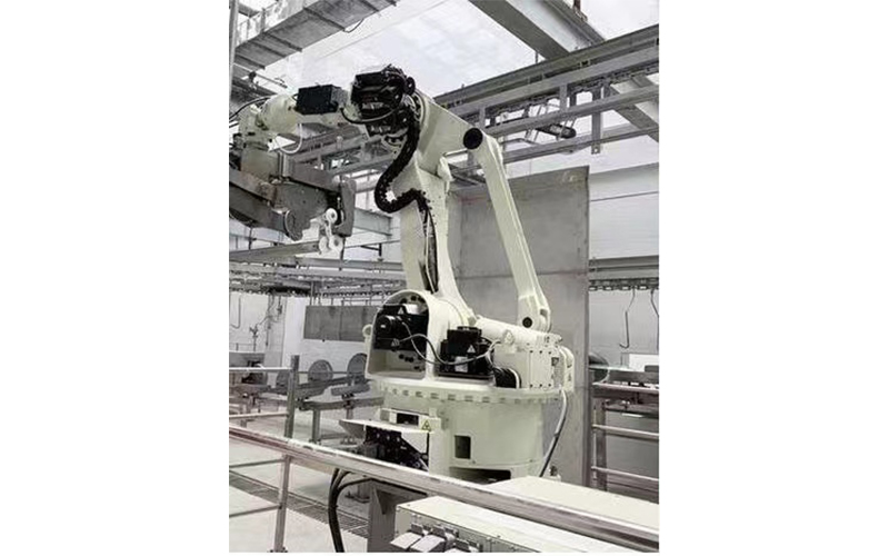 生豬屠宰設備機器人劈半機